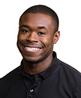 A headshot of Destin Eddington