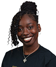 A headshot of Mya Cole