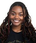 Nijah Ferguson smiling at the camera