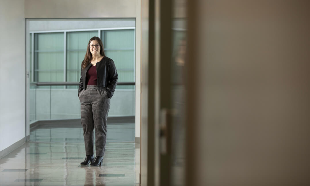 image of OU alumni Elaina Bicego who used her experiences in the HRD program at OU to carve her path as an HR professional.