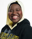 Marieme Samb smiling at the camera