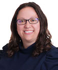 Renee O'Brien smiling at the camera