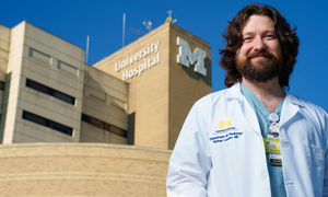 Dr. Loudon at Michigan Medicine