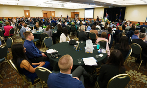 The audience at OUWB's 2024 convocation