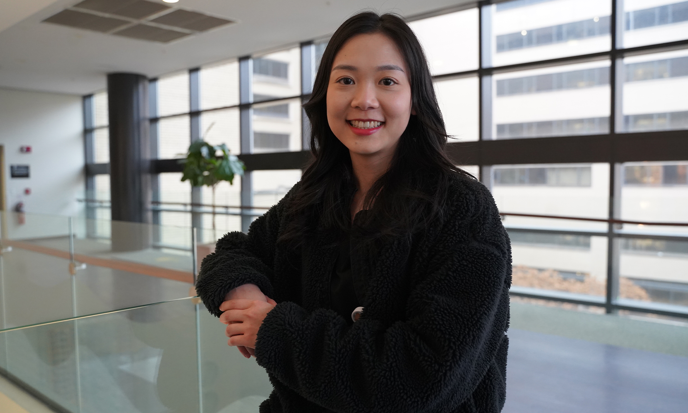 Amy Lin poses for a picture