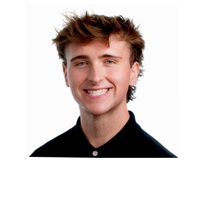 Liam Beattie smiling at the camera
