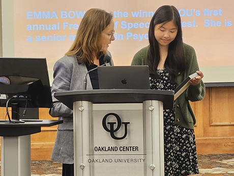 Donni Steele and Emma Bowen