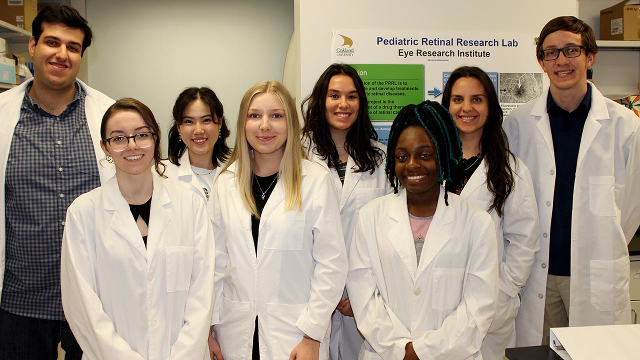 Students in OU ERI Summer Undergraduate Program