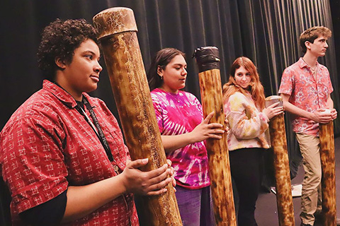 Oakland University’s Department of Theatre presented Caribbean Dreamin’ as its annual children’s theatre production