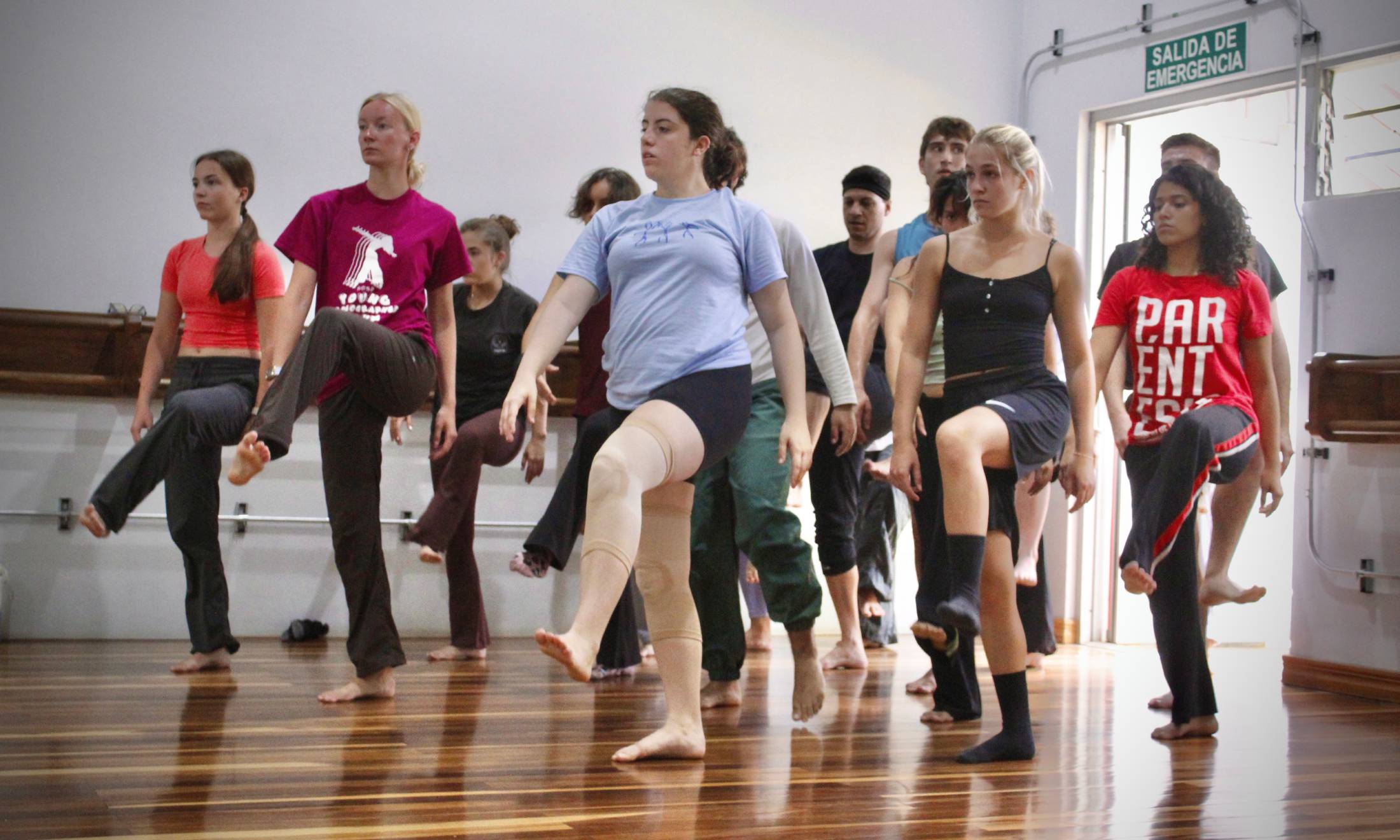 OU students rehearsing in Costa Rica