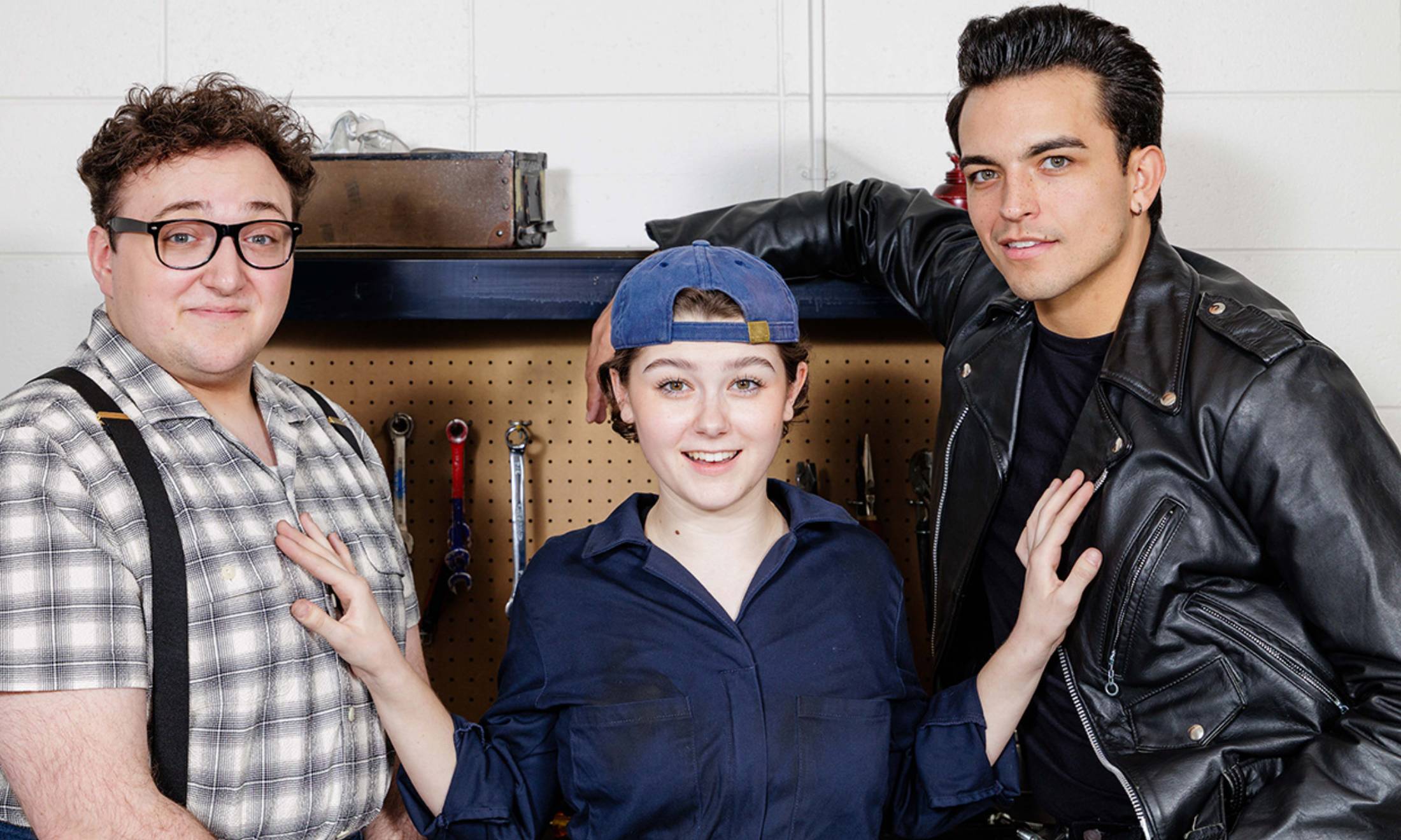 Jackson Cole Cook as Dennis, Mirabella Ziegler as Natalie Haller, and Nick Cortazzo as Chad