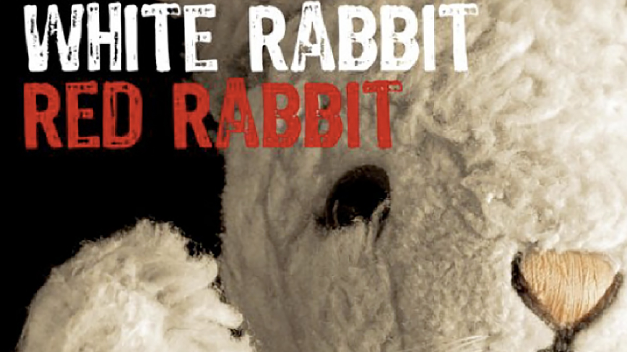 White Rabbit, Red Rabbit promotional poster