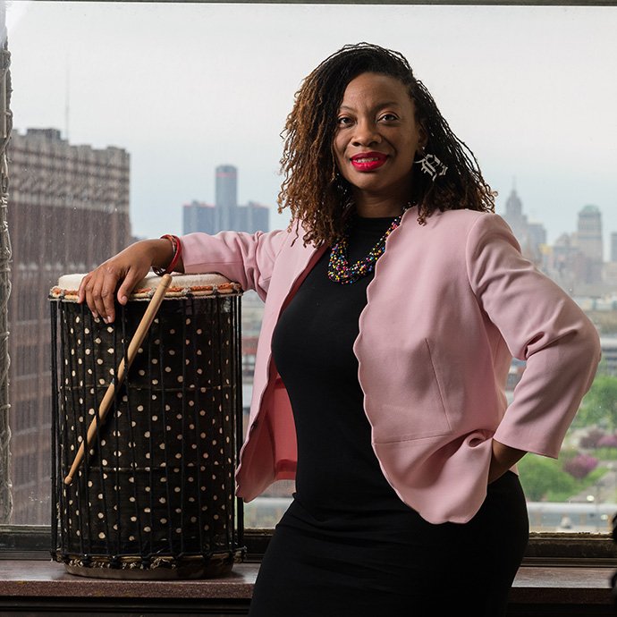 Carter-Nzoma in her office