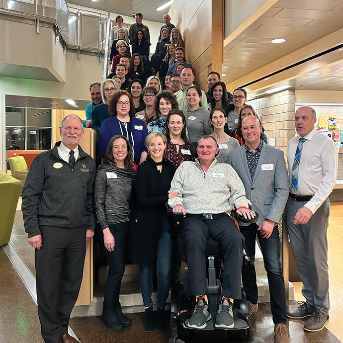 Group of people together