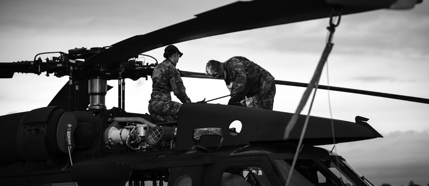 Blackhawk helicopters