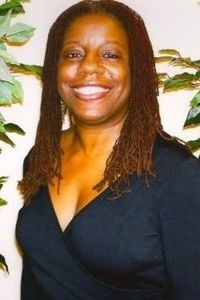 Vivian Johnson smiling at the camera.