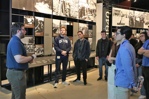 OUWB cohort at the Zekelman Holocaust Museum