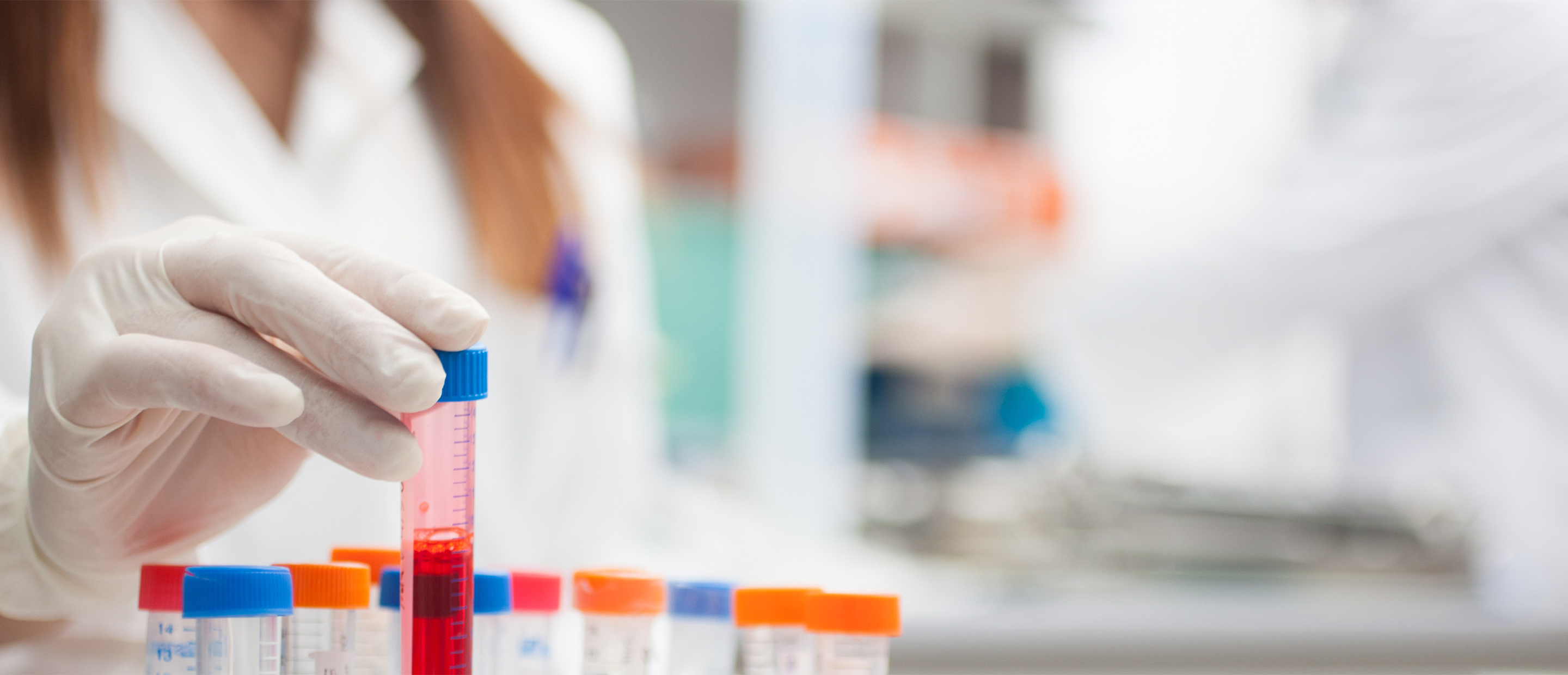 Embark - Laboratory Research Banner An image of a test tube