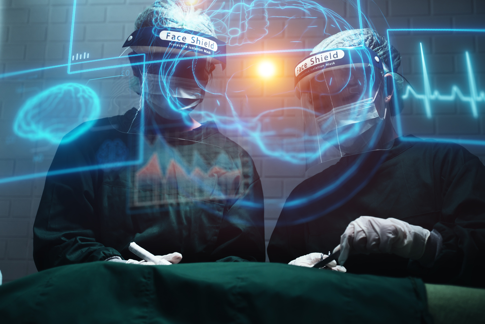 An image of doctors in surgery