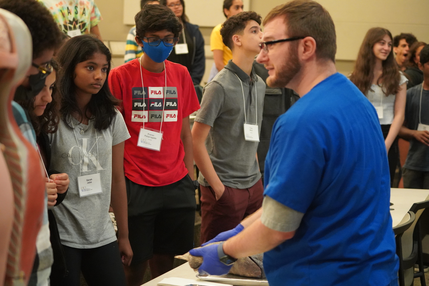 An image from the summer camp