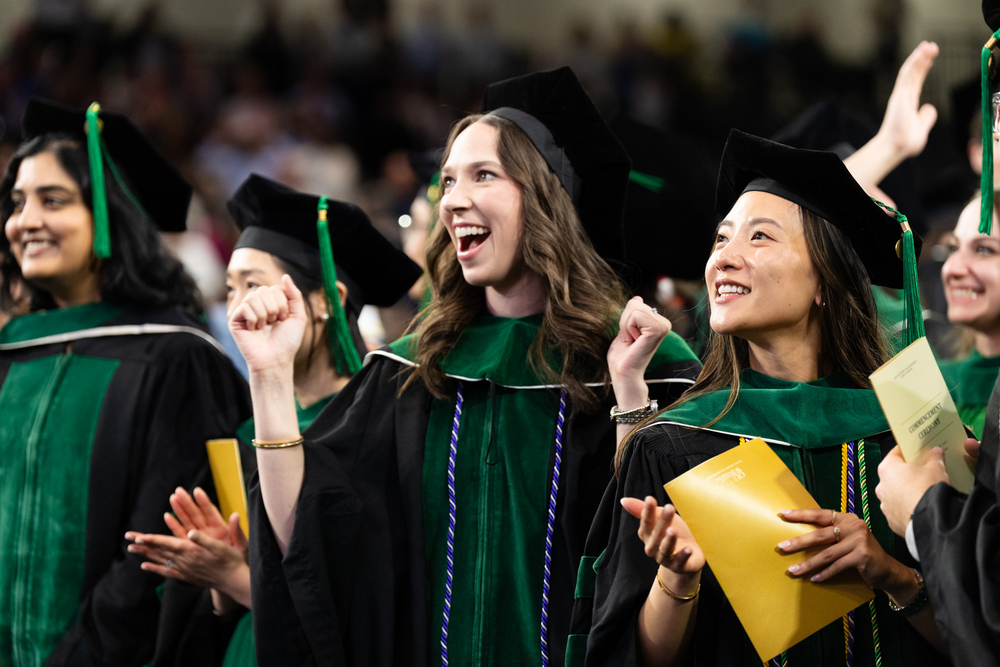 Students celebrating