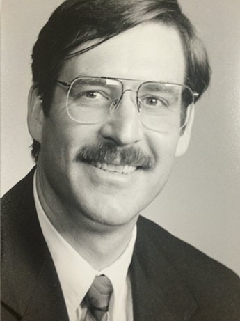 Image of Dr. Van Til when he first started teaching at Oakland University