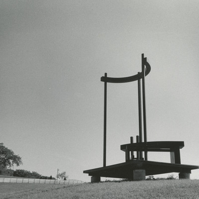 “Telegraph Exchange, Midwest Sweep Series” - sculpture by John F. Piet, 1981