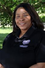 A headshot of Joy Hearn outdoors.